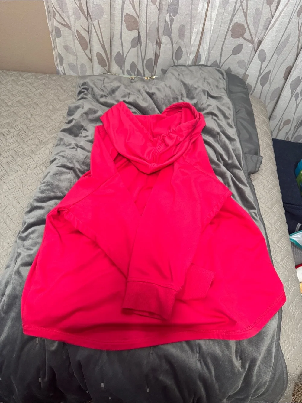 Michael Kors Bright red  Hoodie with Gold Logo